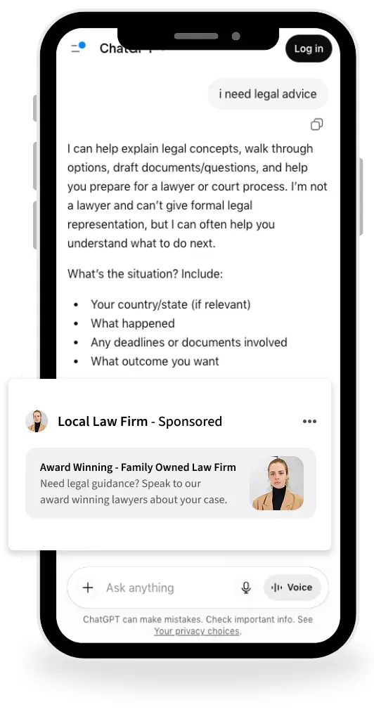 Law Firm ChatGPT Advertising by LawClicks